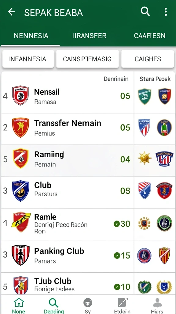 Tampilan antarmuka yang user-friendly.