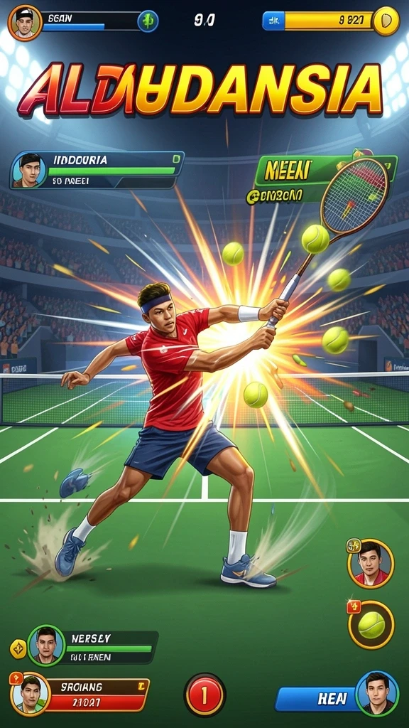 Tangkapan layar menunjukkan pemandangan menawan dalam game.