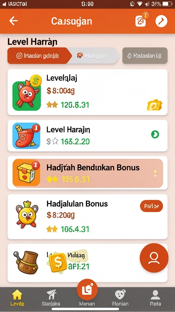 Tangkapan layar kedua menampilkan gameplay yang seru di dalam permainan.