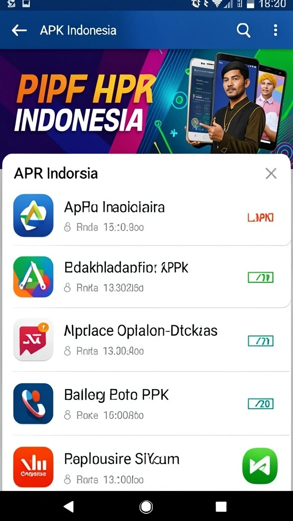 Tangkapan layar ketiga menggambarkan karakter unik yang bisa dimainkan.