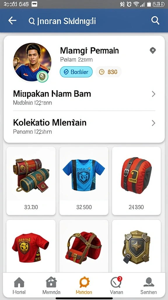 Tampilan antarmuka yang menarik dan mudah digunakan.