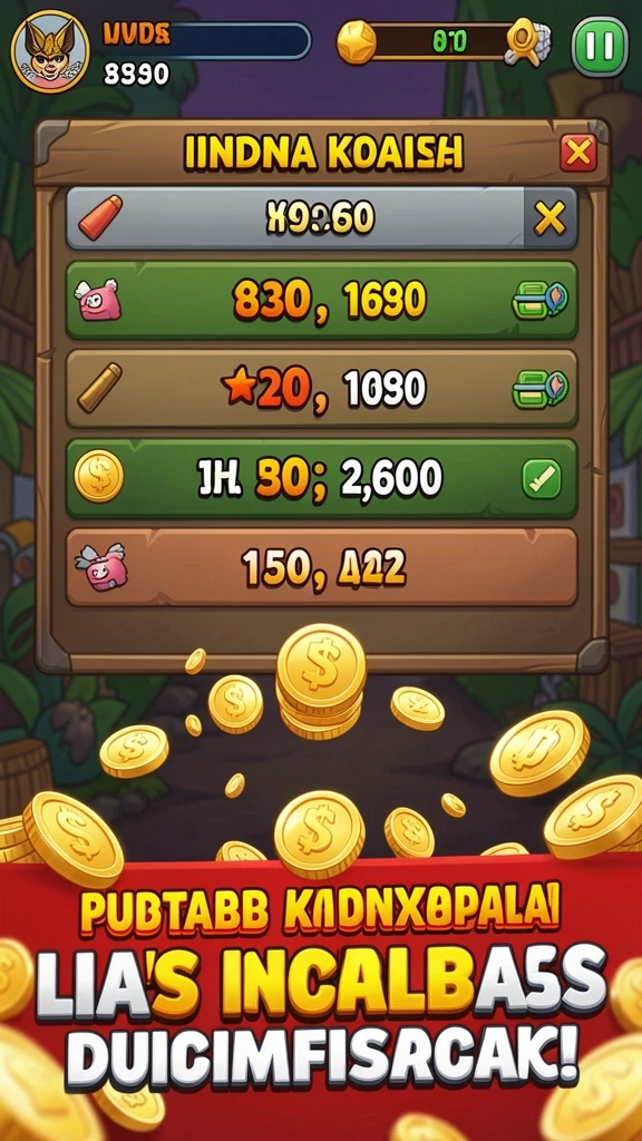 Karakter unik yang bisa dipilih dalam game.