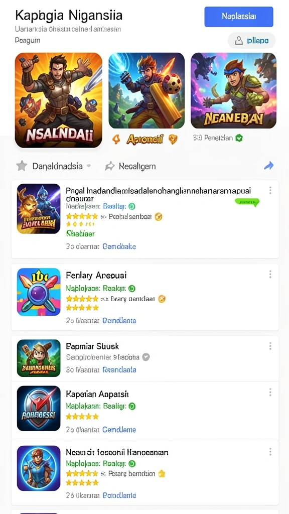 Grafis menawan yang memikat mata pemain.