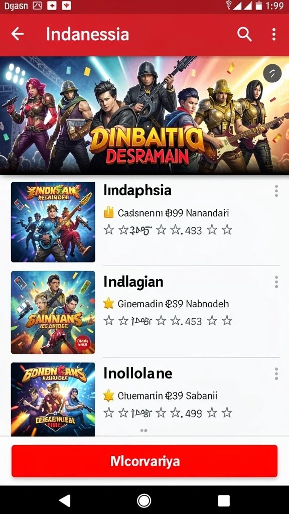 Karakter unik dengan kemampuan masing-masing.