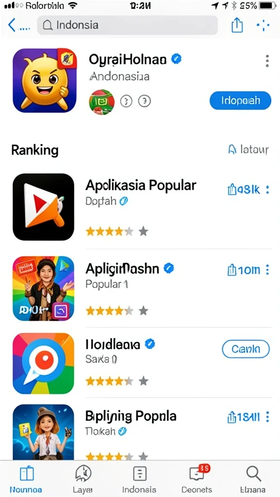 Tampilan antarmuka yang intuitif dan mudah digunakan.
