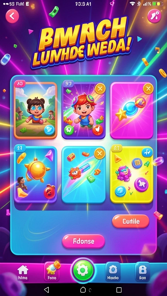 Screenshot menampilkan hadiah yang bisa didapatkan pada event tertentu di AWANLUCK.