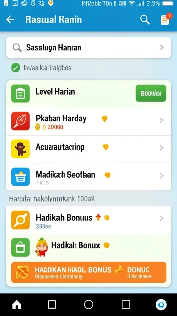 Tema slot yang beragam dan penuh warna.