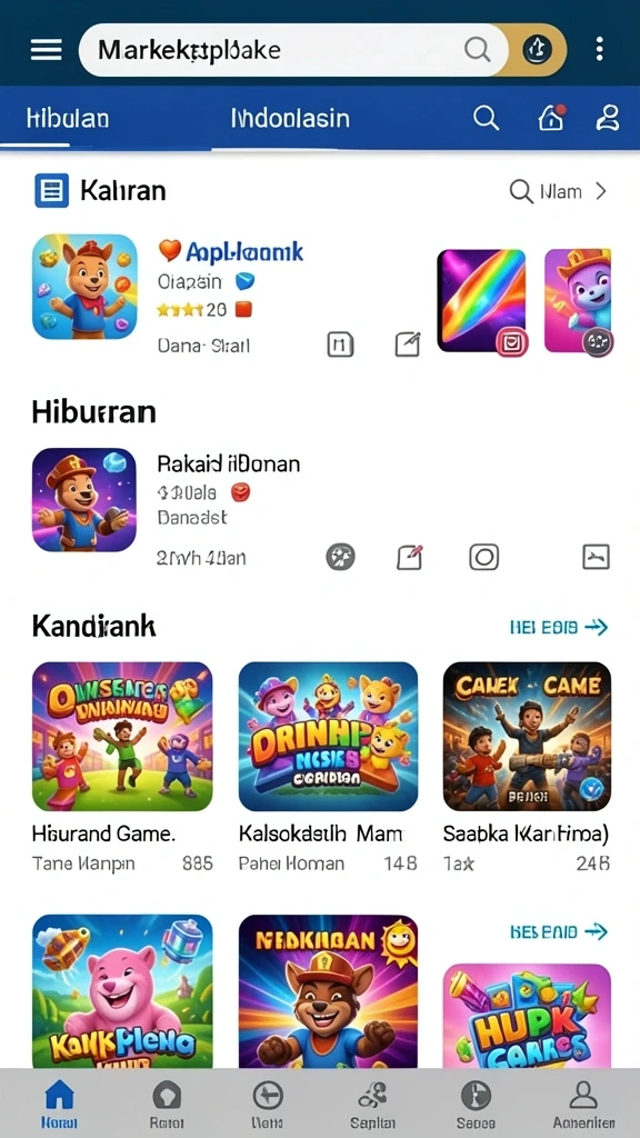Tampilan antarmuka yang intuitif dan modern.