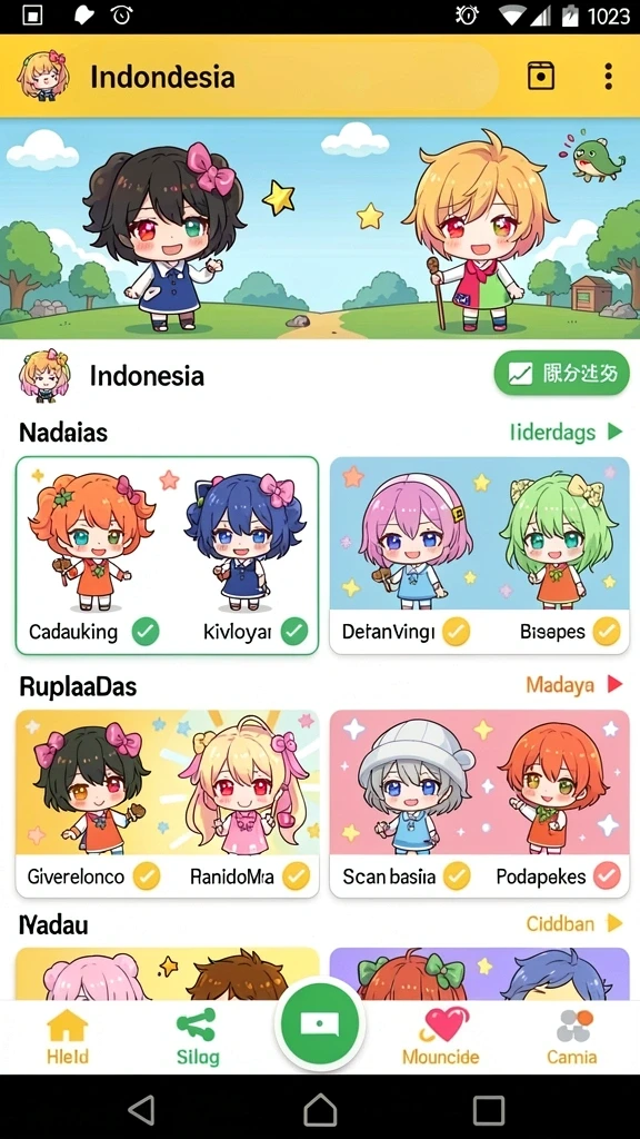 Momen seru saat memenangkan permainan.