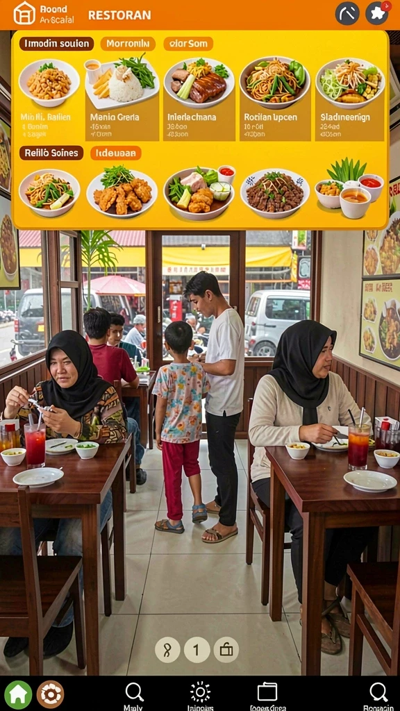 Fitur komunitas yang memungkinkan interaksi antar pemain.