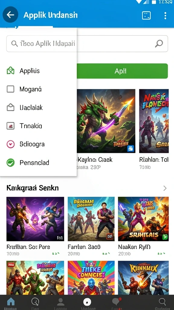Tampilan karakter yang memukau dan unik.