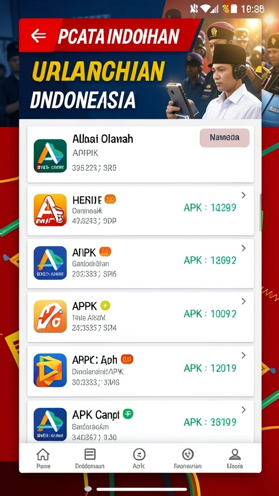 Tampilan antarmuka yang user-friendly dan menawan.