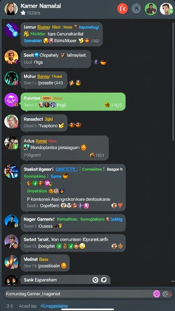 Tampilan antarmuka aplikasi yang ramah pengguna.
