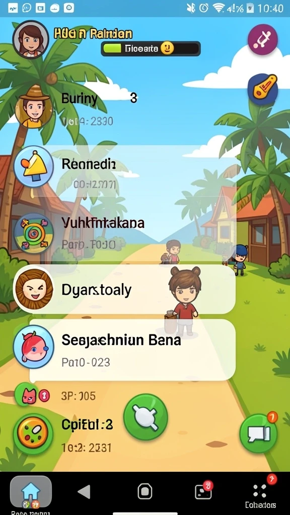 Fitur multiplayer yang memungkinkan bermain dengan teman.