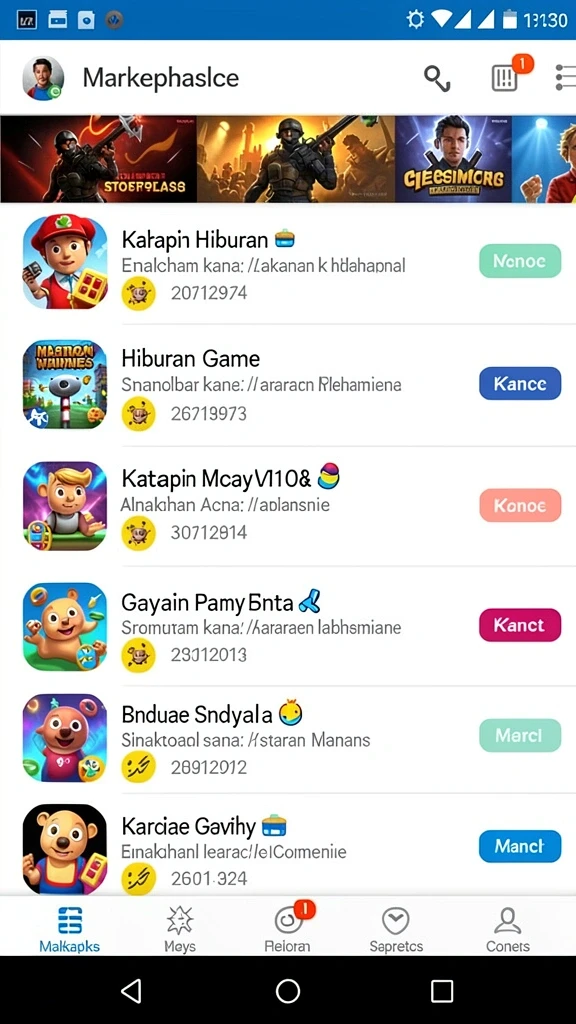 Pengaturan level yang menarik dan menantang.