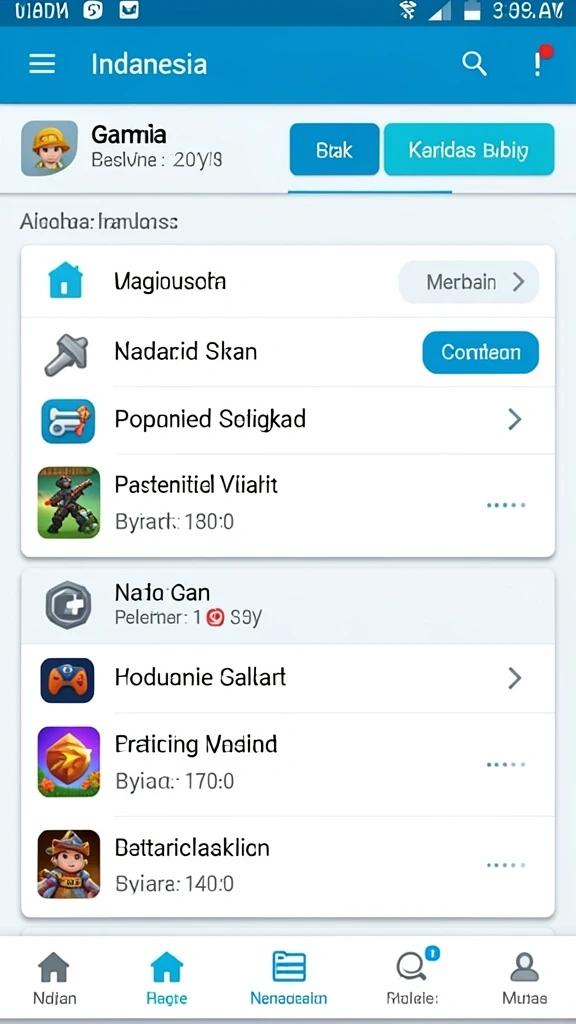 Gambar menunjukkan event khusus dengan banyak hadiah.
