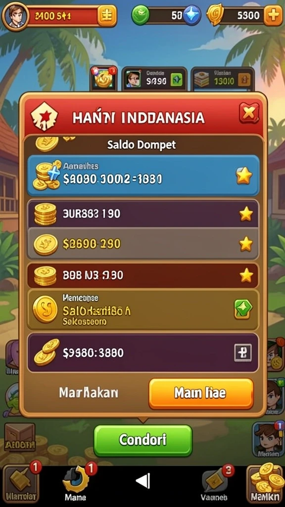Karakter unik dengan kemampuan yang menarik perhatian.