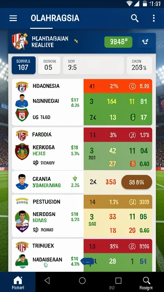 Tampilan antarmuka yang menarik dan intuitif.