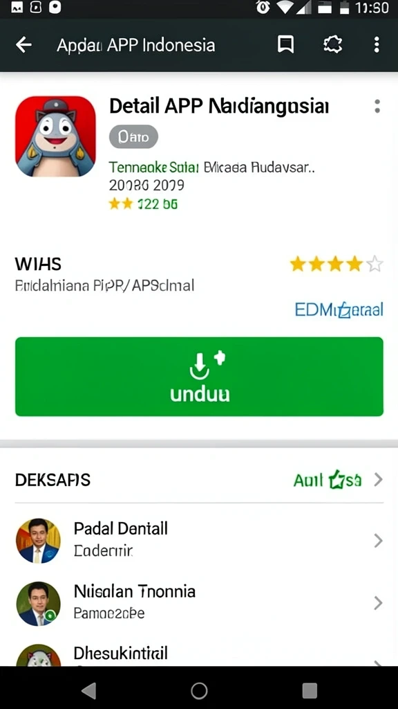 Tampilan antarmuka yang menarik dan mudah digunakan.