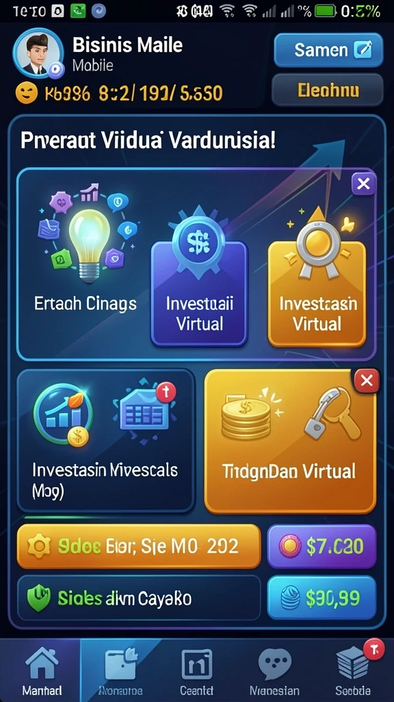 Tampilan awal game yang menawan.