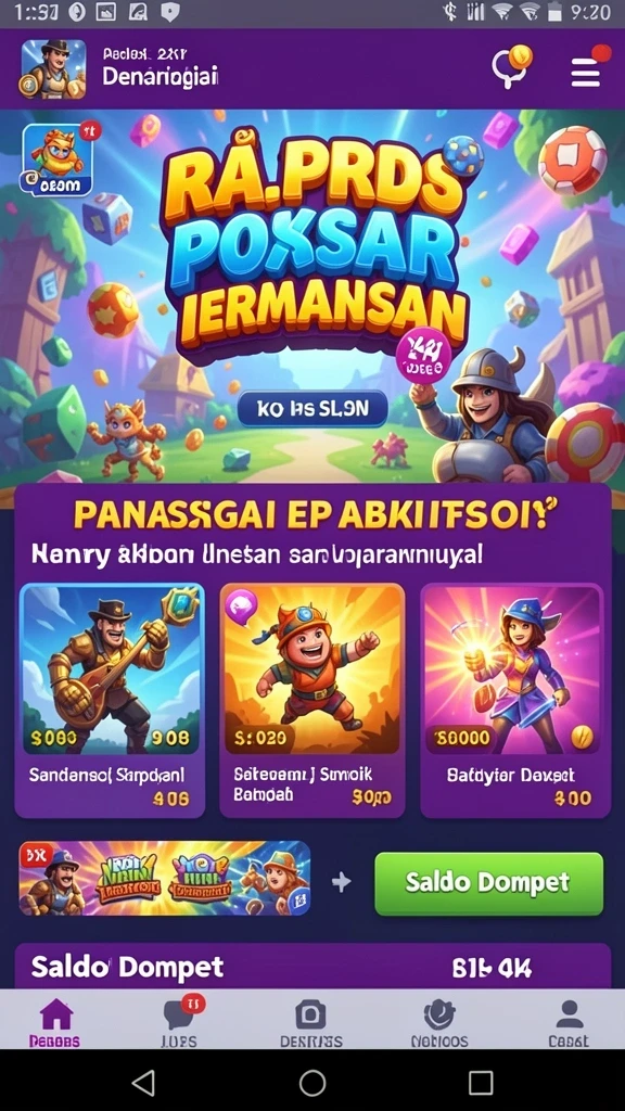 Mode permainan yang bervariasi dan menantang.