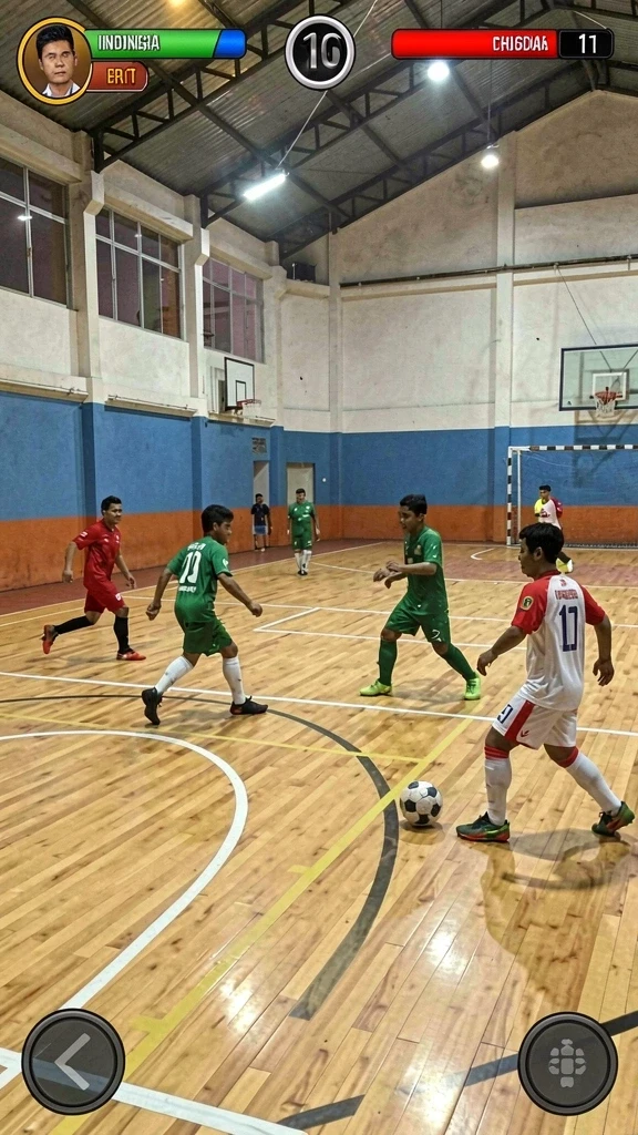 Tampilan antarmuka yang intuitif dan menarik.
