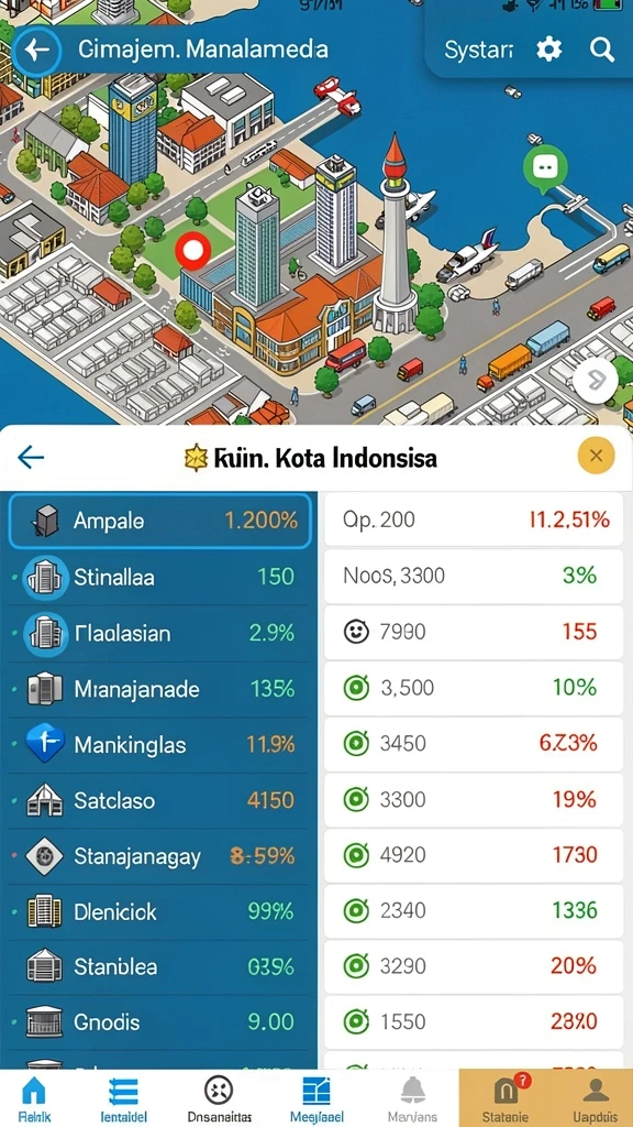 Fitur interaktif untuk berkolaborasi dengan pemain lain.