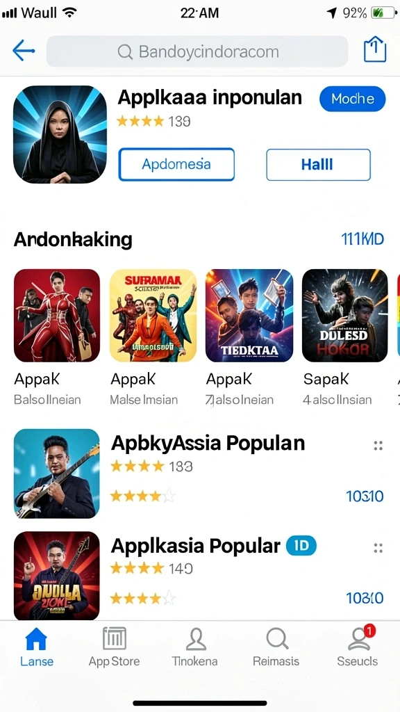 Beragam permainan menarik untuk semua usia.