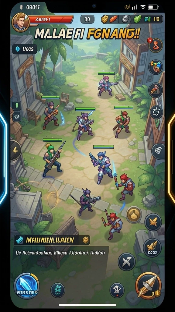 Tampilan utama game MEGA777 yang atraktif.