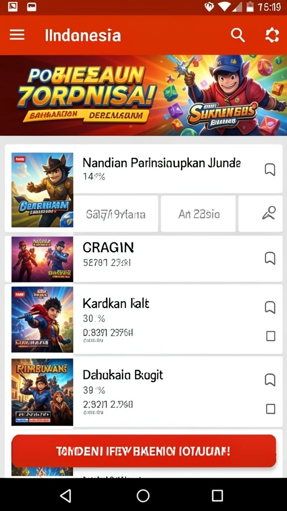Berbagai karakter unik yang dapat kamu pilih dan kustomisasi.