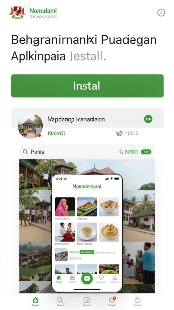 Tampilan antarmuka yang sederhana dan intuitif.