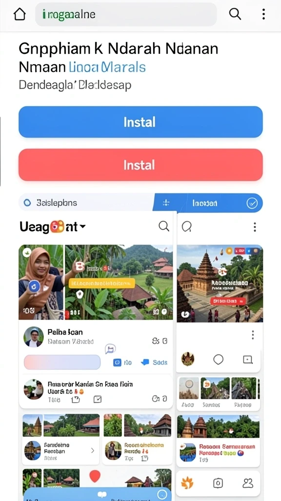 Gambaran interaksi antar pemain di dalam gameplay.