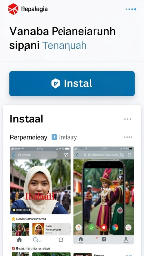 Tampilan antarmuka yang intuitif dan menarik.