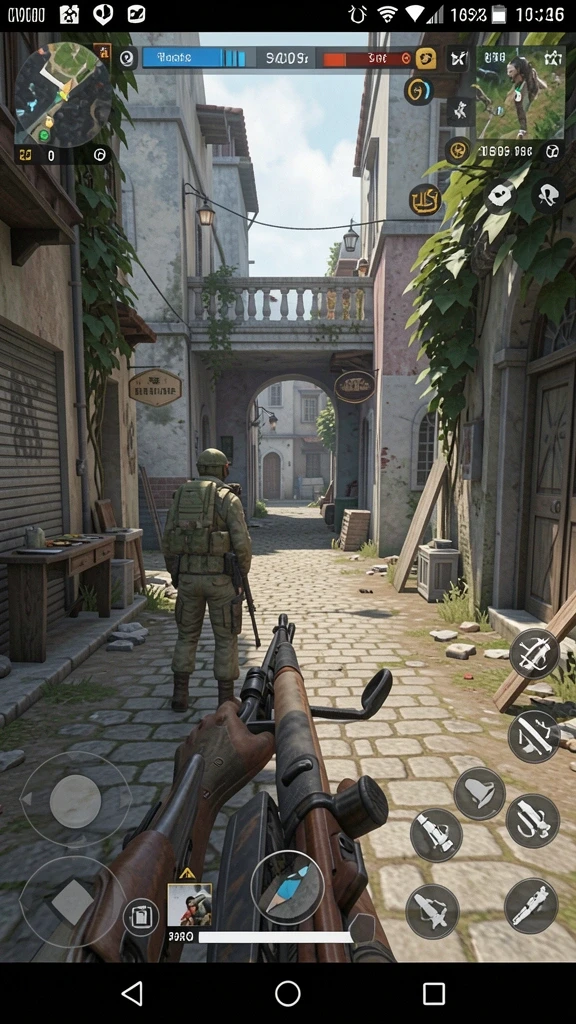 Gameplay yang dinamis dengan berbagai tantangan seru.