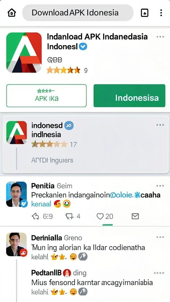 Menu navigasi yang mudah dipahami.