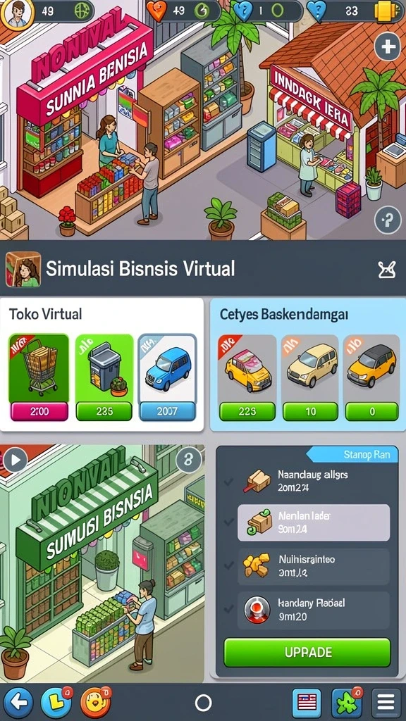 Berbagai misi yang menantang dan seru untuk diselesaikan.