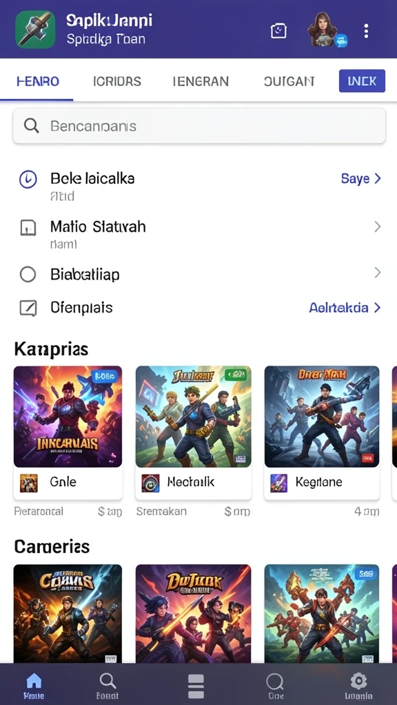 Berbagai karakter unik untuk dipilih dan dimainkan.