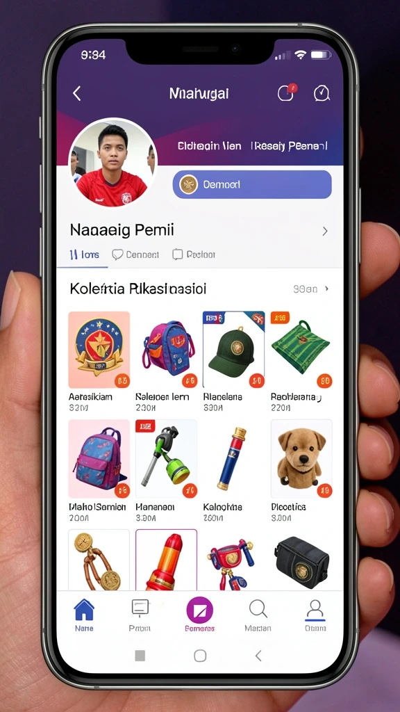 Antarmuka utama SALJU777 yang menarik.