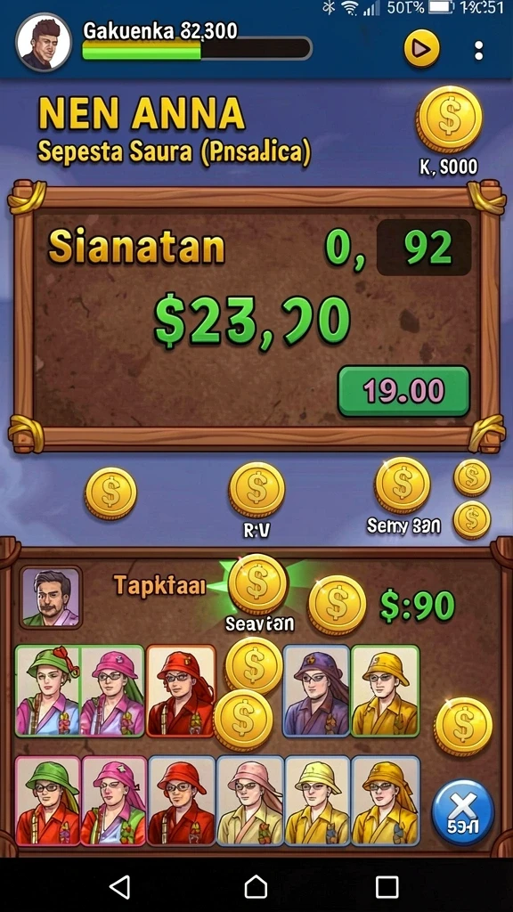 Tantangan seru yang menunggu di setiap level.