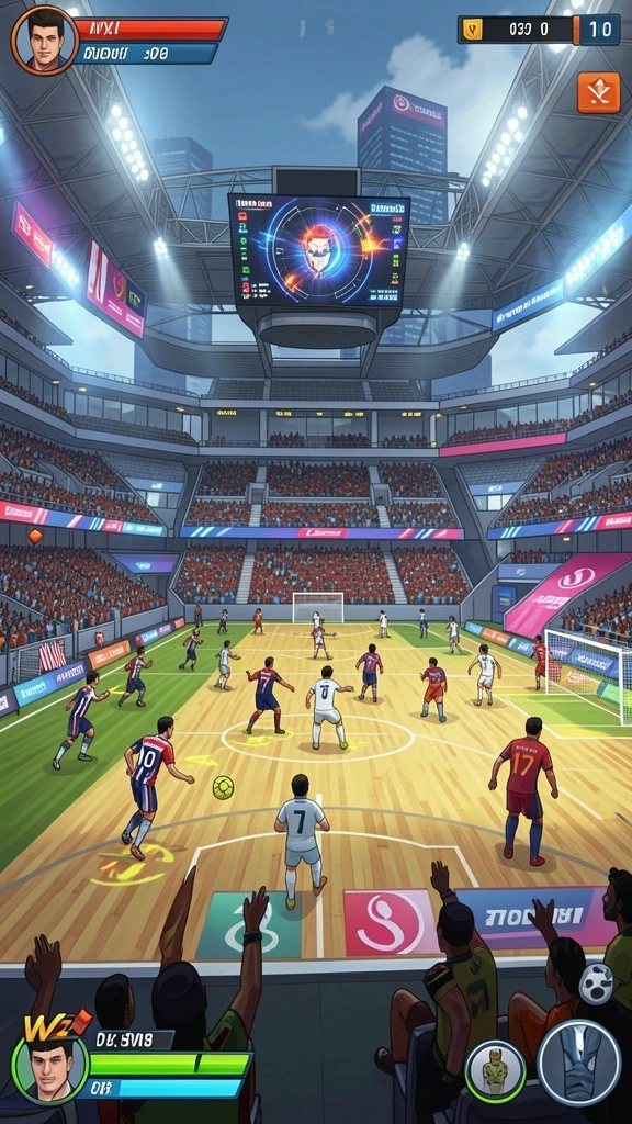 Fitur multiplayer yang memungkinkan kerjasama tim.