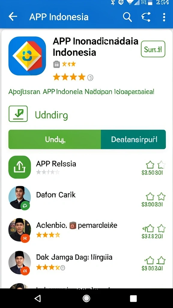 Tampilan antarmuka yang menarik dan ramah pengguna.
