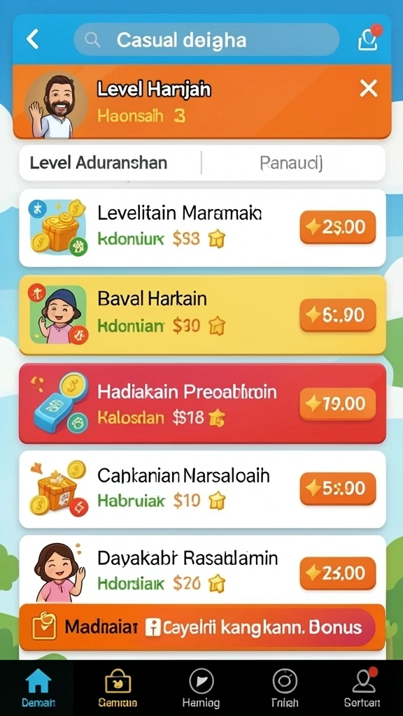 Tampilan awal SINAR123 yang menarik.