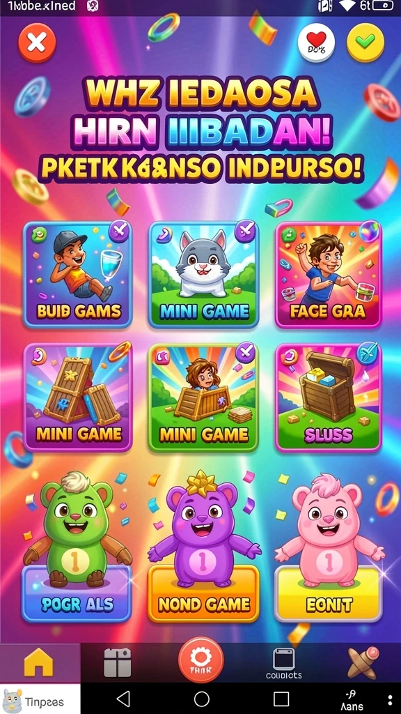 Screenshot menunjukkan karakter baru yang menarik.