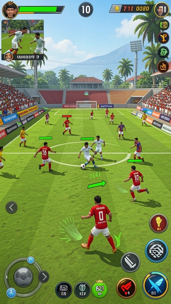 Sistem reward yang memotivasi untuk terus bermain.